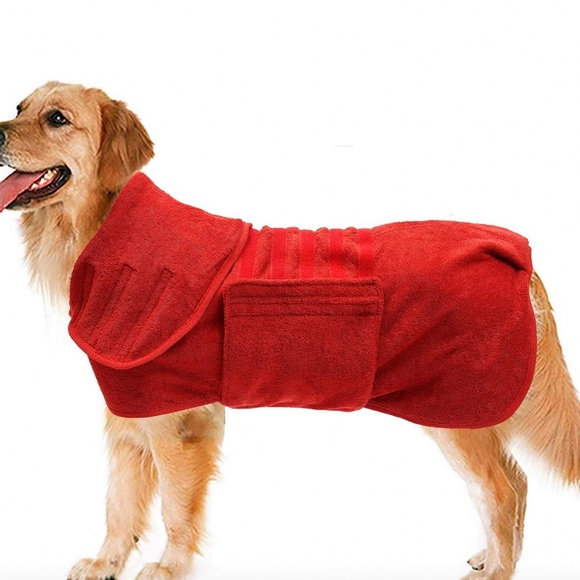 Dog Towel Wrap - Picture 2 of 2